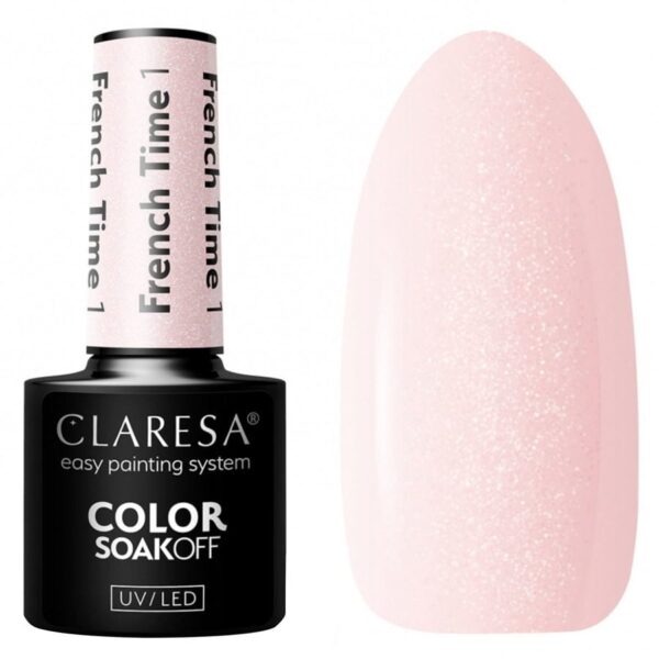 Claresa Color SoakOff French Time 01 5ml