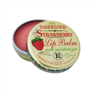 Rosebud Strawberry Lip Balm 22g