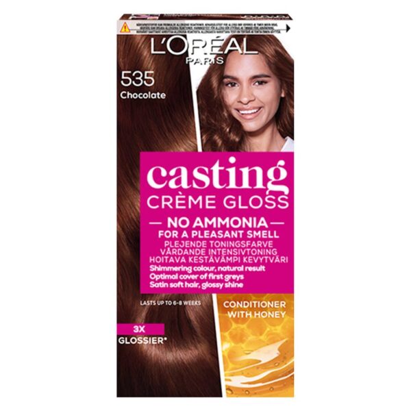 L&apos;Oréal Paris Casting Creme Gloss 535 Lys gylden mahognibrun