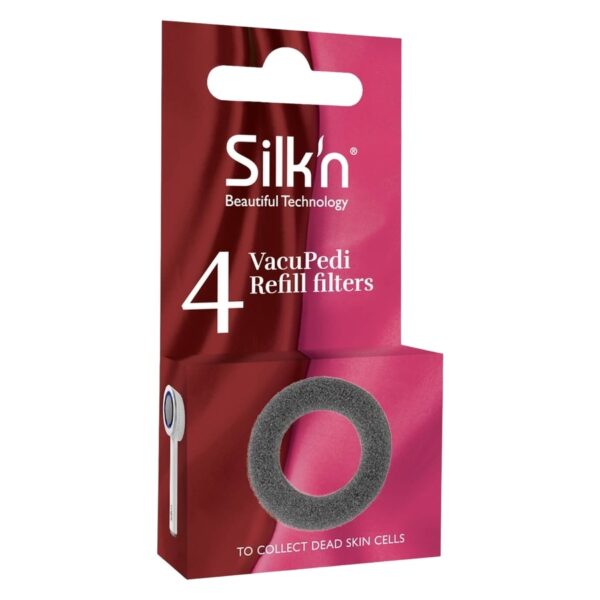 Silk&apos;n VacuPedi Refill Filters 4pcs