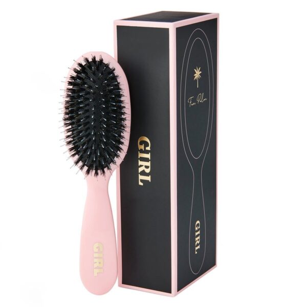 Fan Palm Hair Brush Girl Small