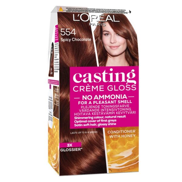 L&apos;Oréal Paris Casting Creme Gloss 554 Spicy Chocolate