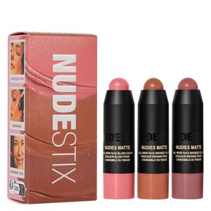 Nudestix Sunkissed Blush & Bronze Mini Kit 3pcs