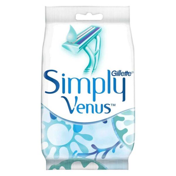 Gillette Simply Venus 2 Disposable Razors For Women 8pcs