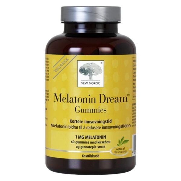 New Nordic Melatonin Dream Gummies 60 pcs