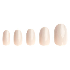 Invogue Classic Nude Oval Nails 24pcs