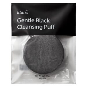 Klairs Gentle Black Cleansing Puff 1pcs