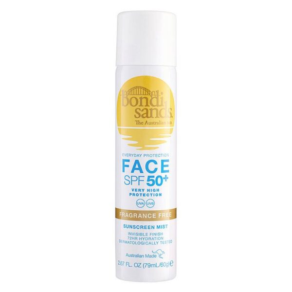 Bondi Sands SPF50+ Fragrance Free Face Mist 60g