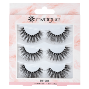 Invogue Multipack Lash Vault 4 3pcs