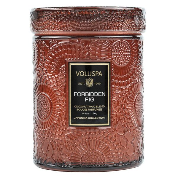 Voluspa Mini Glass Jar Forbidden Fig 156g