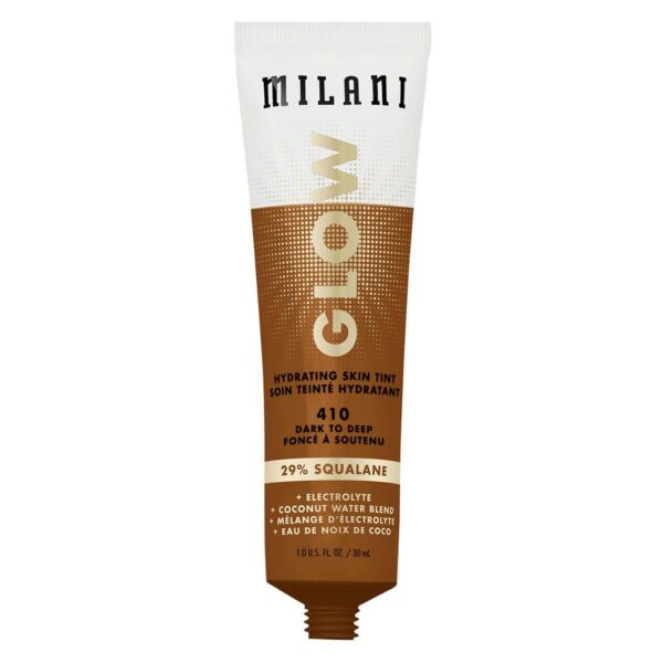 Milani Cosmetics Glow Hydrating Skin Tint 410 Dark To Deep 30ml