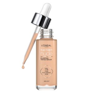 L&apos;Oréal Paris True Match Nude Plumping Tinted Serum 2-3 Light 30m