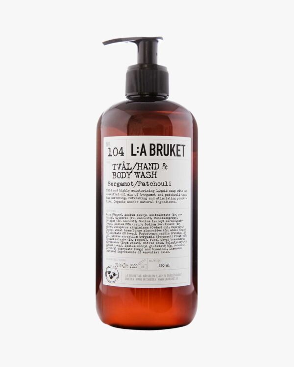 104 Hand & Body Wash Bergamot/Patchouli (Størrelse: 450 ML)