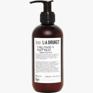 222 Hand & Body Wash Spruce (Størrelse: 240 ML)