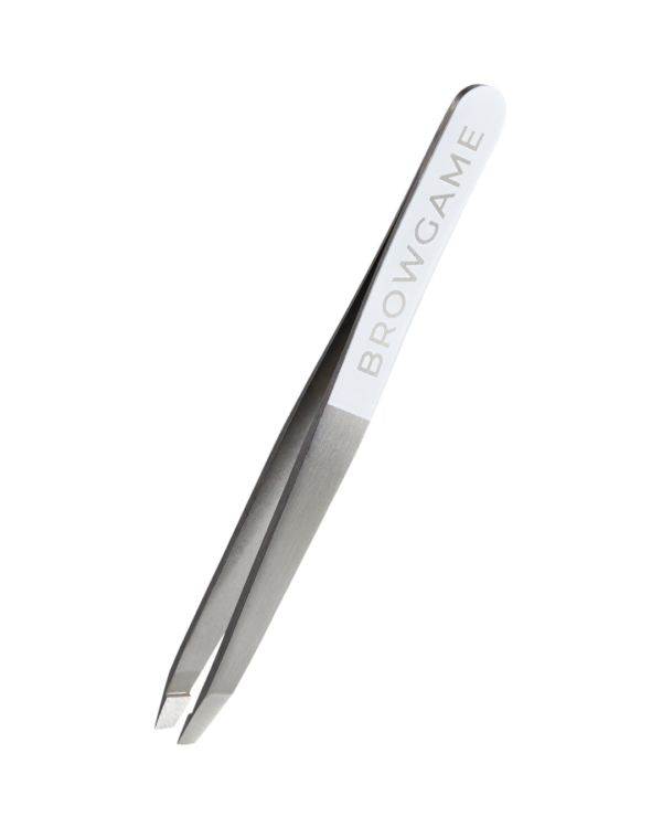 Original Slanted Tweezer White