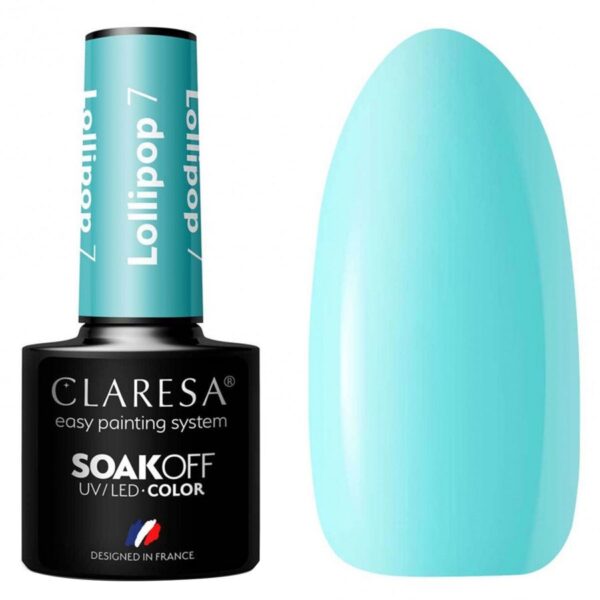 Claresa Nail Polish Hybrid Soak Off Lollipop 07 5ml