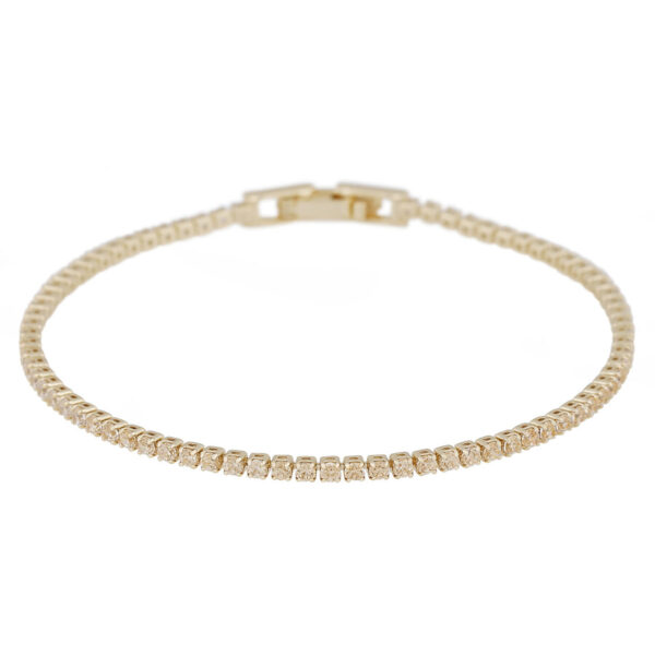 SNÖ Of Sweden Sally Stone Bracelet Gold Champagne Onesize