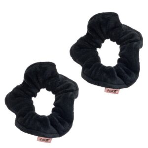 Shelas Scrunchies Black 2stk