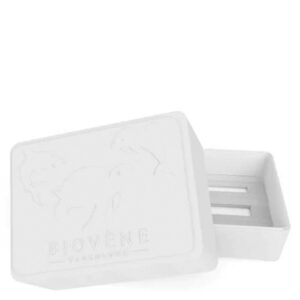 Biovène Bamboo In-Shower Case For Storage & Travel Cloud White