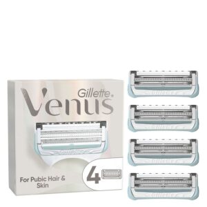 Gillette Venus Blades For Pubic Hair & Skin 4pcs