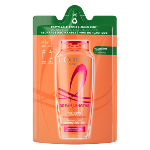 L&apos;Oréal Paris Elvital Dream Length Shampoo Refill 250ml