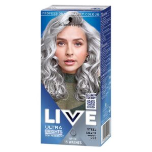 Schwarzkopf Live Ultra Bright #98 Steel Silver