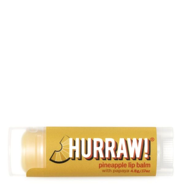 Hurraw! Pineapple Lip Balm with Papaya 4