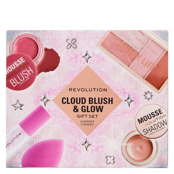 Makeup Revolution Cloud Blush and Glow Highlight Gift Set