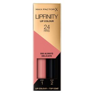 Max Factor Lipfinity Lip Color #006 Always delicate 2