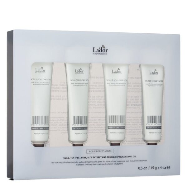 La&apos;dor Scalp Scaling Spa Ampoule 4x15g