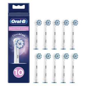 Oral-B Sensitive Clean & Care Brush Head 10pcs