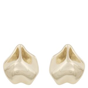 SNÖ Of Sweden Hilma Earrings Plain Gold Onesize