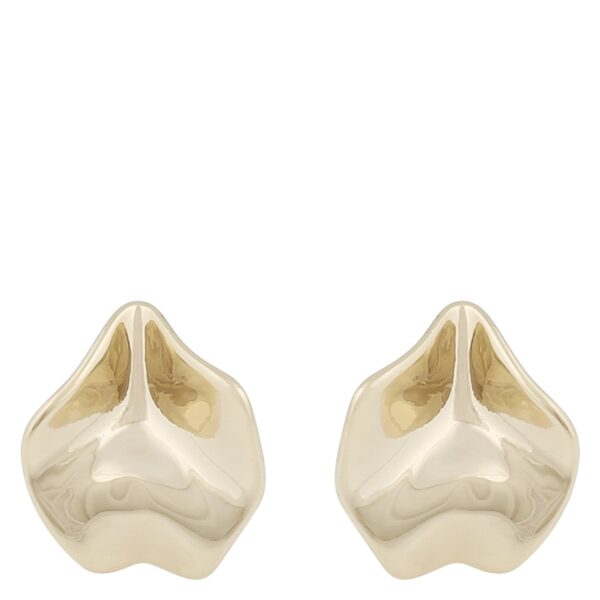 SNÖ Of Sweden Hilma Earrings Plain Gold Onesize