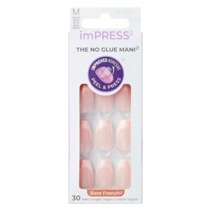 KISS imPRESS Nails Bare French Genuine