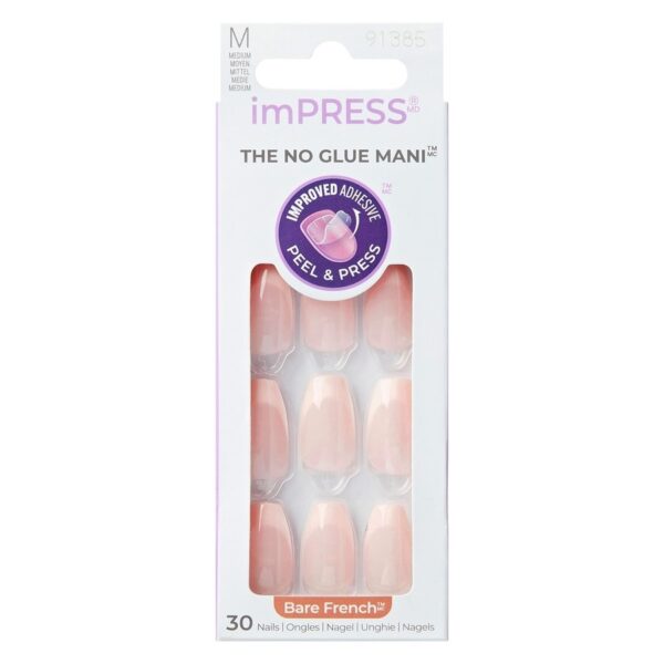 KISS imPRESS Nails Bare French Genuine