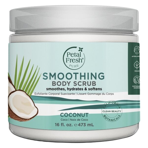 Petal Fresh Pure Coconut Smoothing Body Scrub 475ml