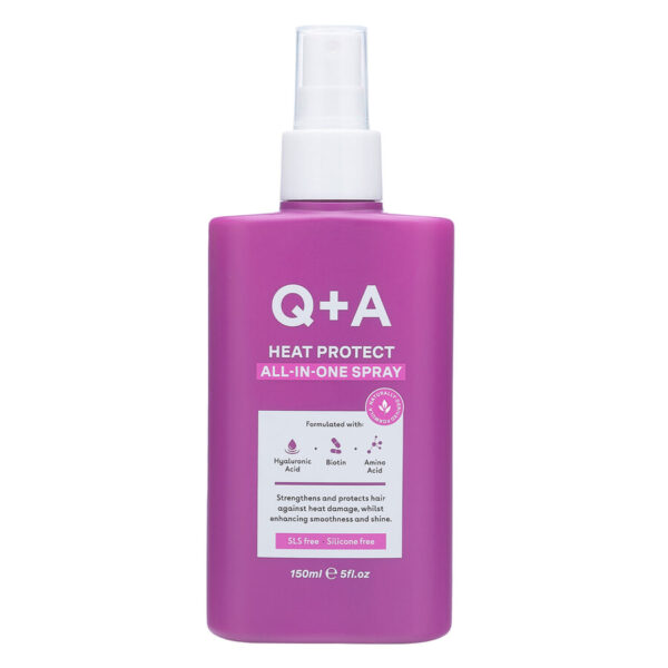 Q+A Heat Protect Hair Mist 75ml