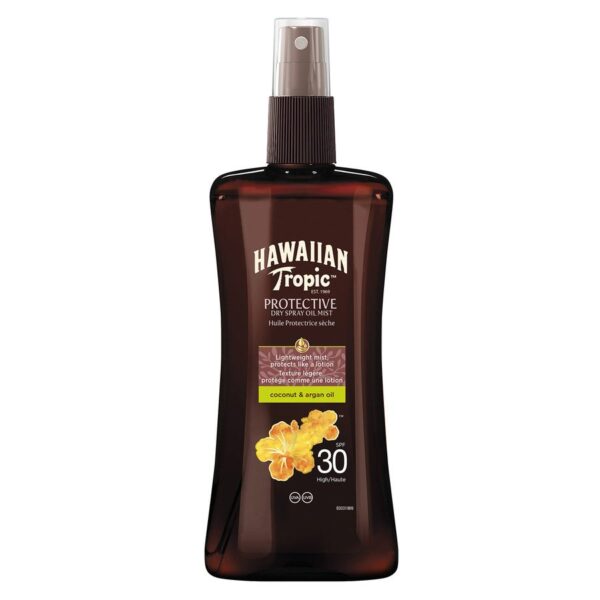 Hawaiian Tropic Protective Dry Spray Oil Mist SPF30 200ml