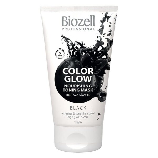 Biozell Color Glow Nourishing Toning Mask Black 150ml