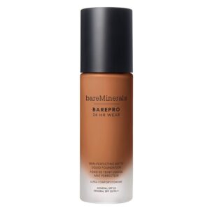 bareMinerals BAREPRO 24H Matte Comfort Liquid Foundation Deep 50