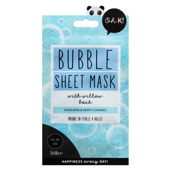 Oh K! Exfoliate & Cleanse Bubble Sheet Face Mask 23g