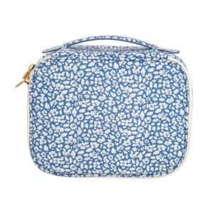 Bon Dep Soft Beauty Bag Mw Liberty Feather Blue