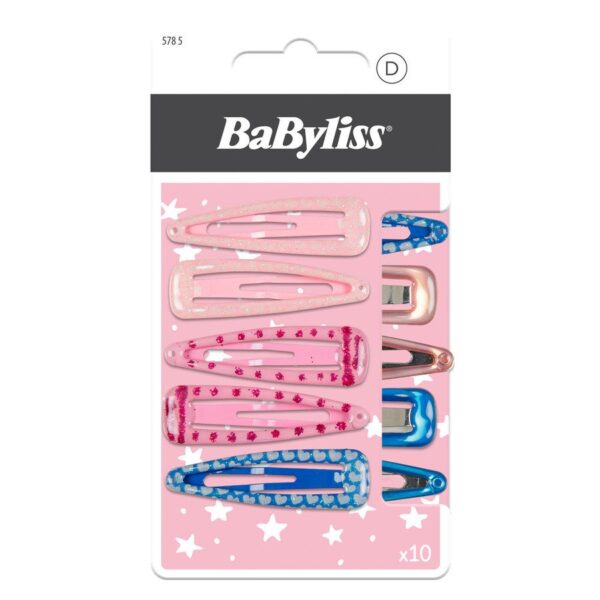 BaByliss Accessories Hair Clip Kids 10pcs