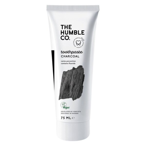 The Humble Co Natural Toothpaste Charcoal 75ml