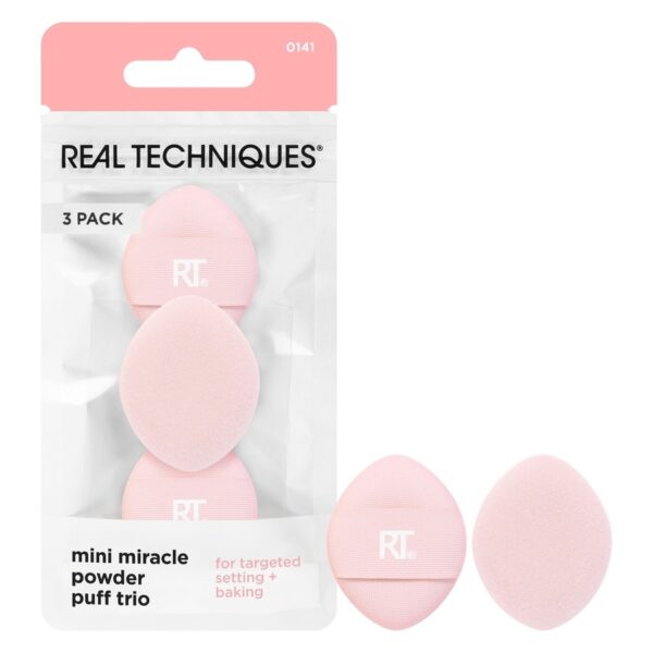 Real Techniques Mini Miracle Powder Puff Trio