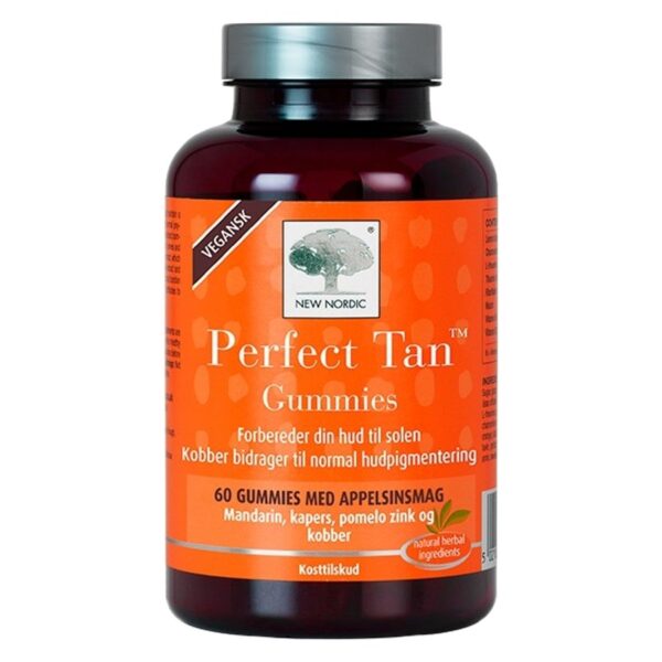 New Nordic Perfect Tan Gummies 60 pcs