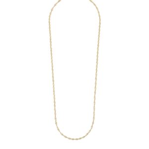 Snö Of Sweden Lisbon Necklace Plain Gold 45cm