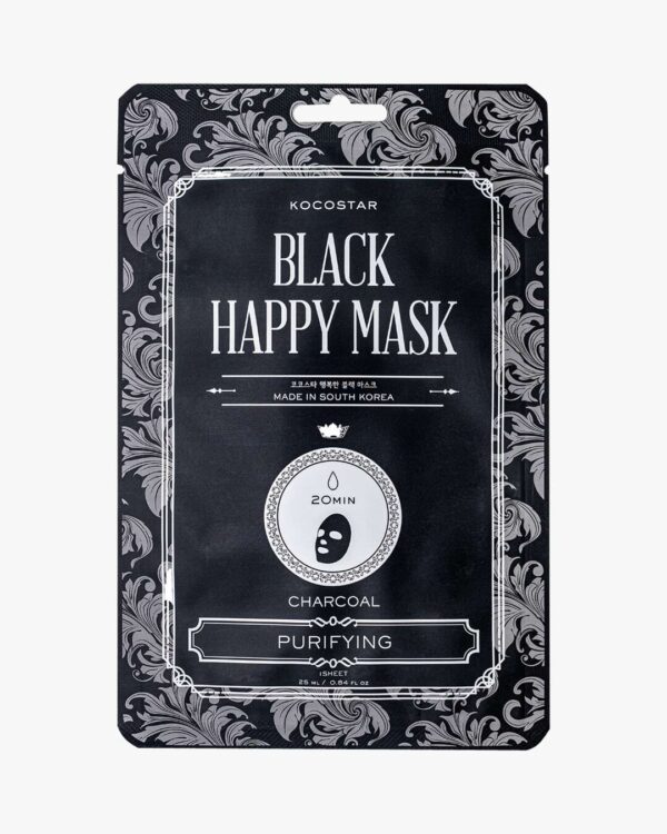 Black Happy Mask