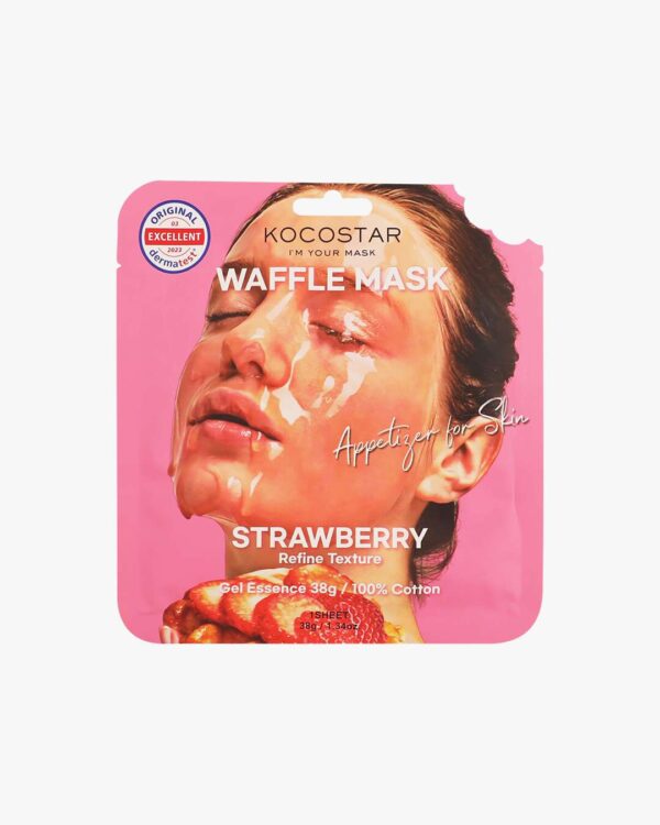 Waffle Mask Strawberry