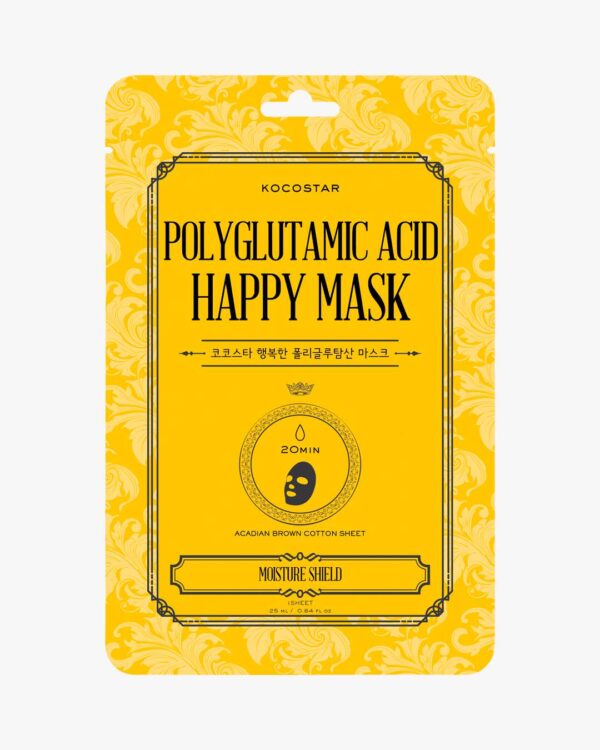 Polyglutamic Acid Happy Mask 1 stk